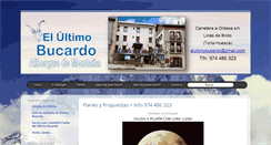 Desktop Screenshot of elultimobucardo.com